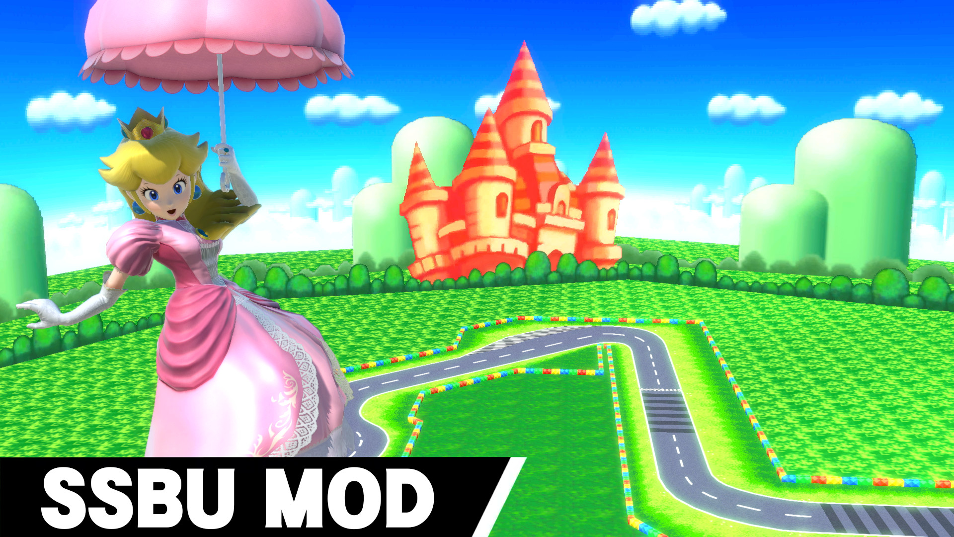 GBA Peach Circuit Mod for Super Smash Bros. Ultimate | SSBU Mods