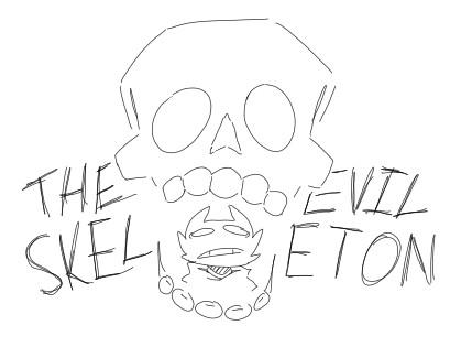 THE EVIL SKELETON