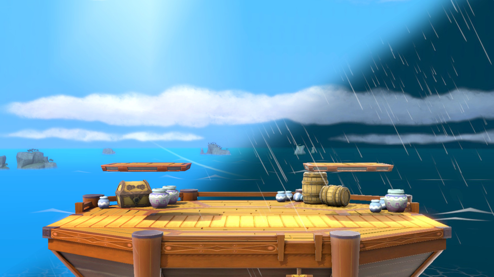 Small Battlefield Pirate Ship Super Smash Bros Ultimate Mods 8267