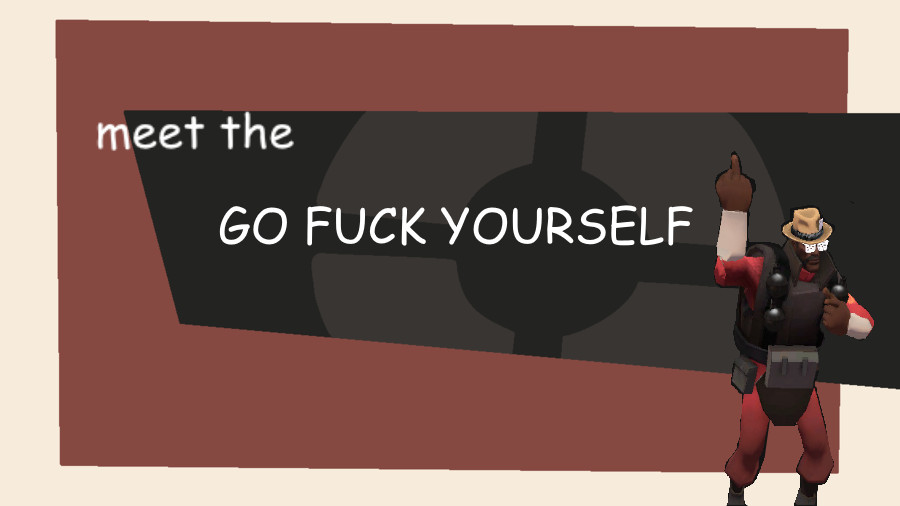 GO FUCK YOURSELF (high five replacement)