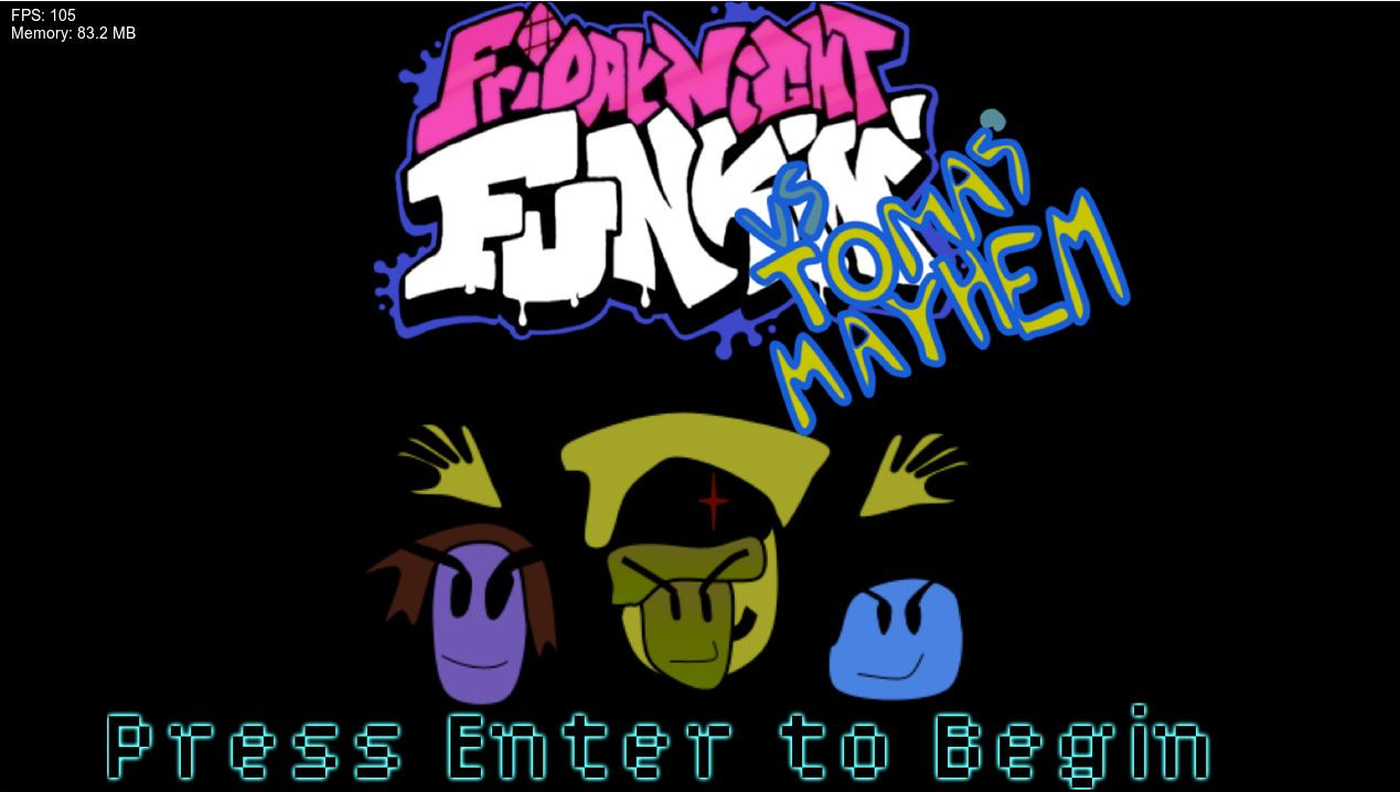 Friday Night Funkin’: VS Tomás’ Mayhem V1!!!