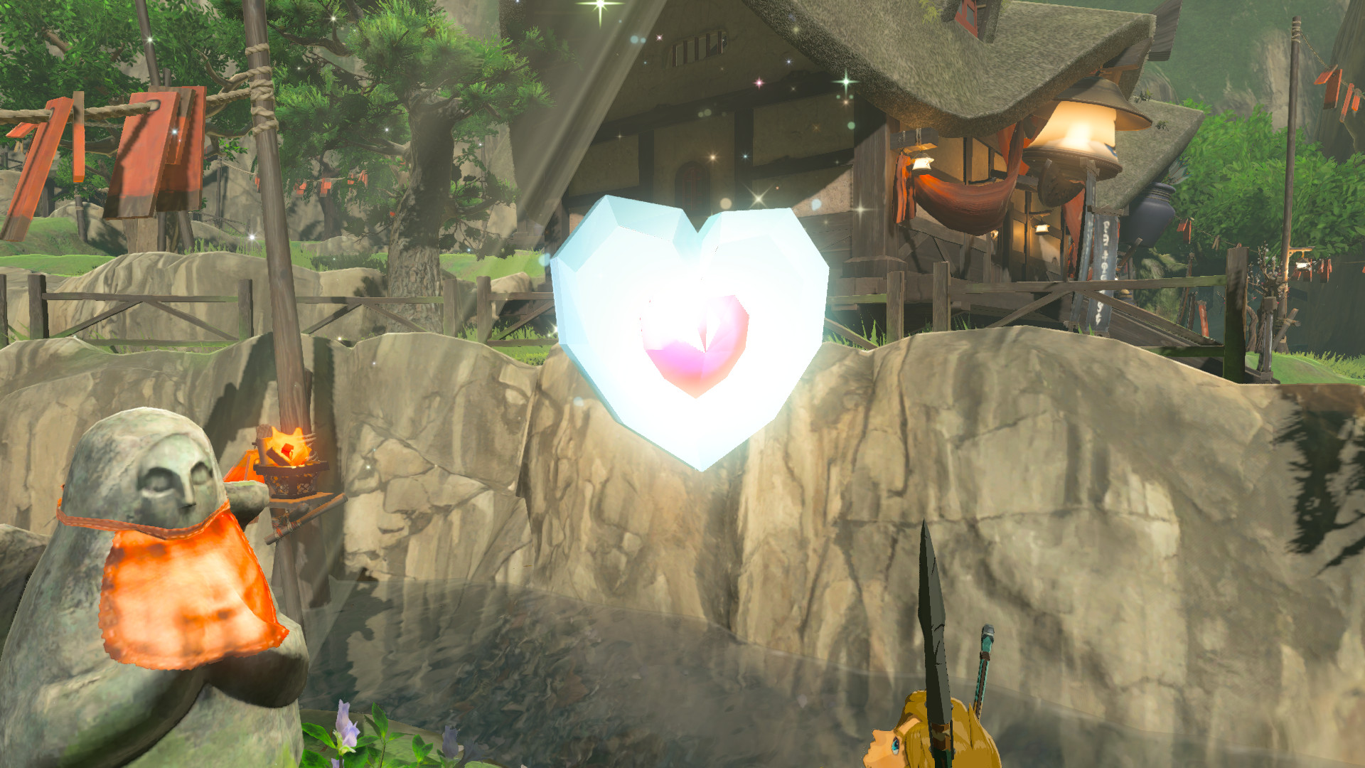 OOT Heart Container [The Legend of Zelda Breath of the Wild (WiiU)] [Mods]