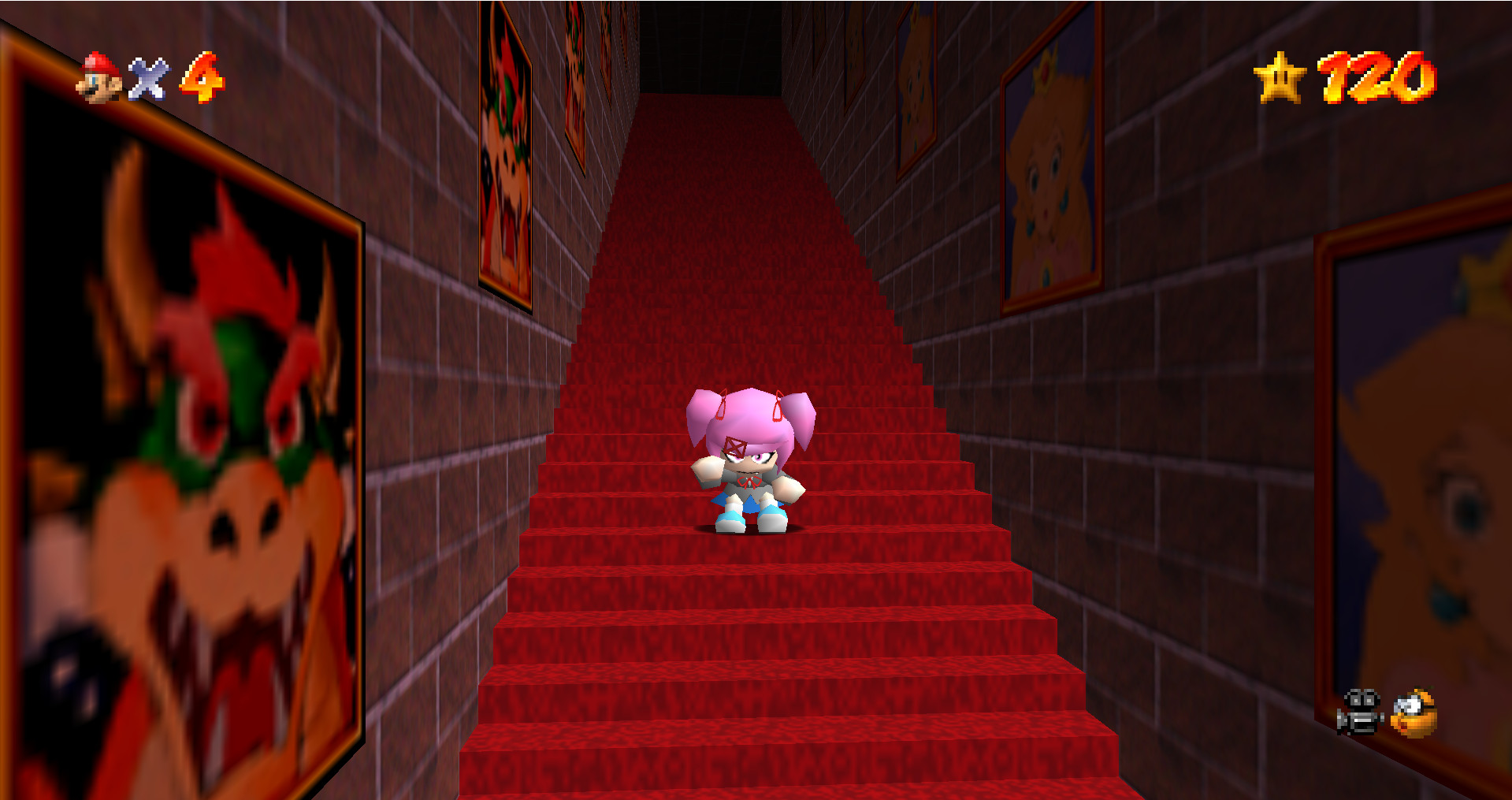 Natsuki Ddlc 64 [super Mario 64] [mods]