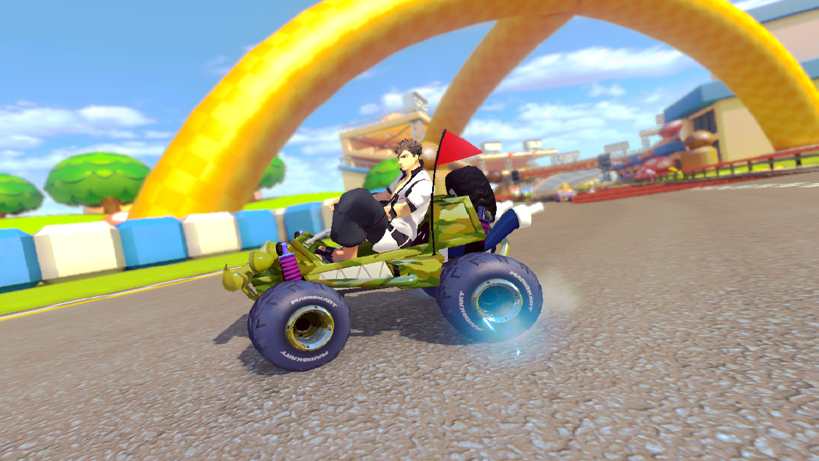 Offroader Pack and Offroader Tires (Tour port) [Mario Kart 8