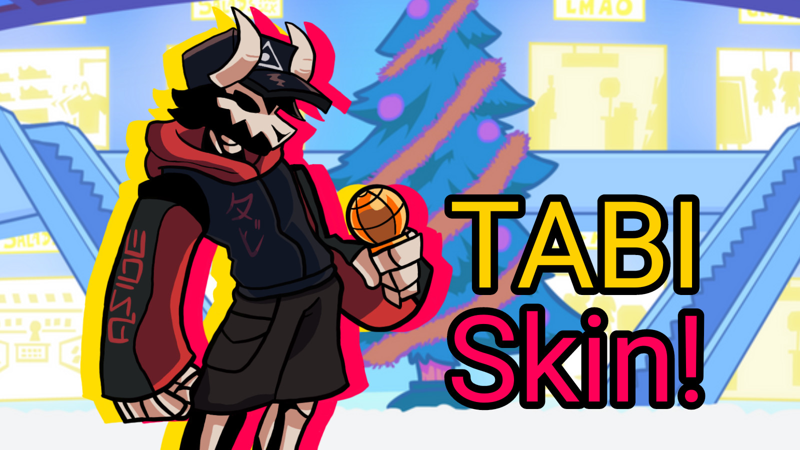Funkin Aside fan mod aside tabi skinUpdate [Friday Night Funkin'] [Mods]