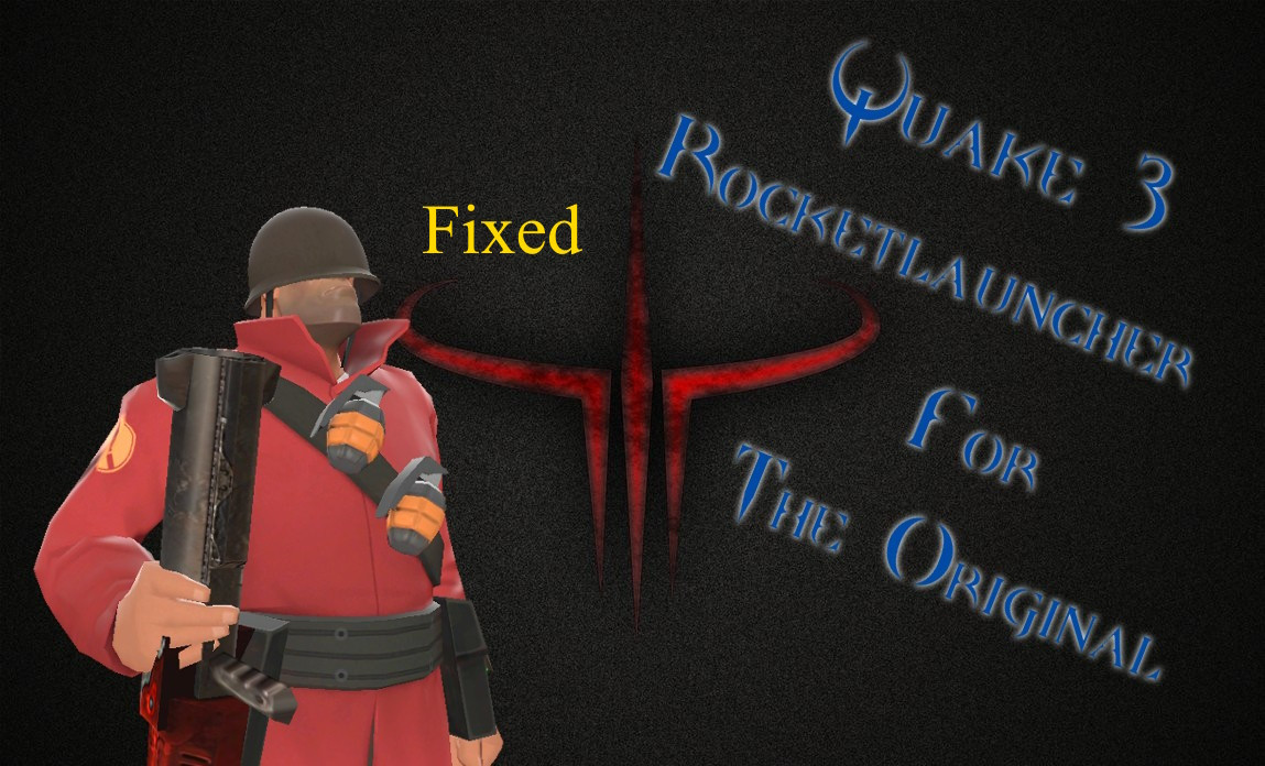 Quake 3 Rocketlauncher for The Original (2023 fix)