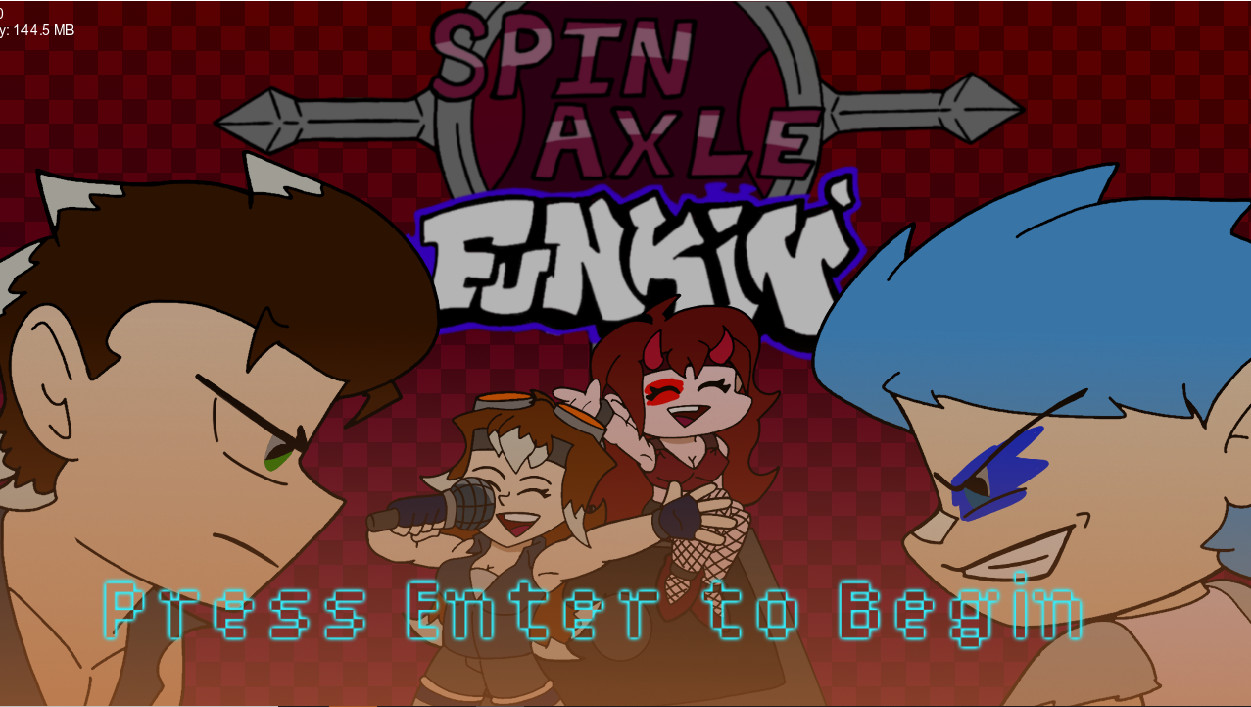 Spin Axle Funkin' Full Release (FnF mod)