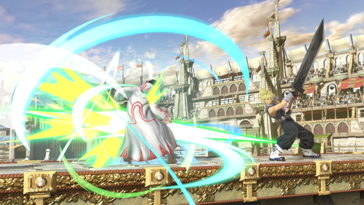 Dissidia Cloud (Amano's Design) Mod for Super Smash Bros. Ultimate ...