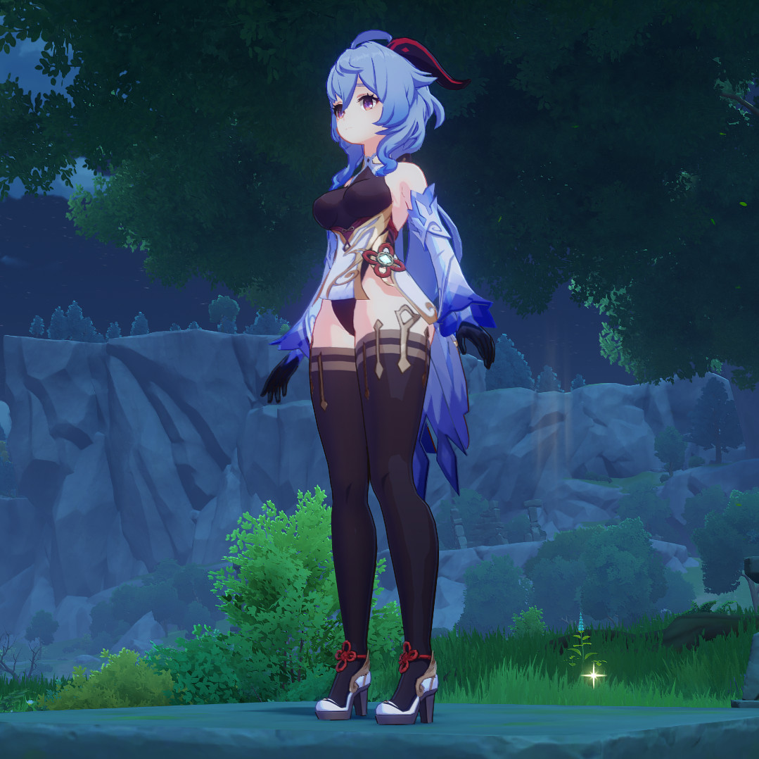 Thicc lewd Ganyu