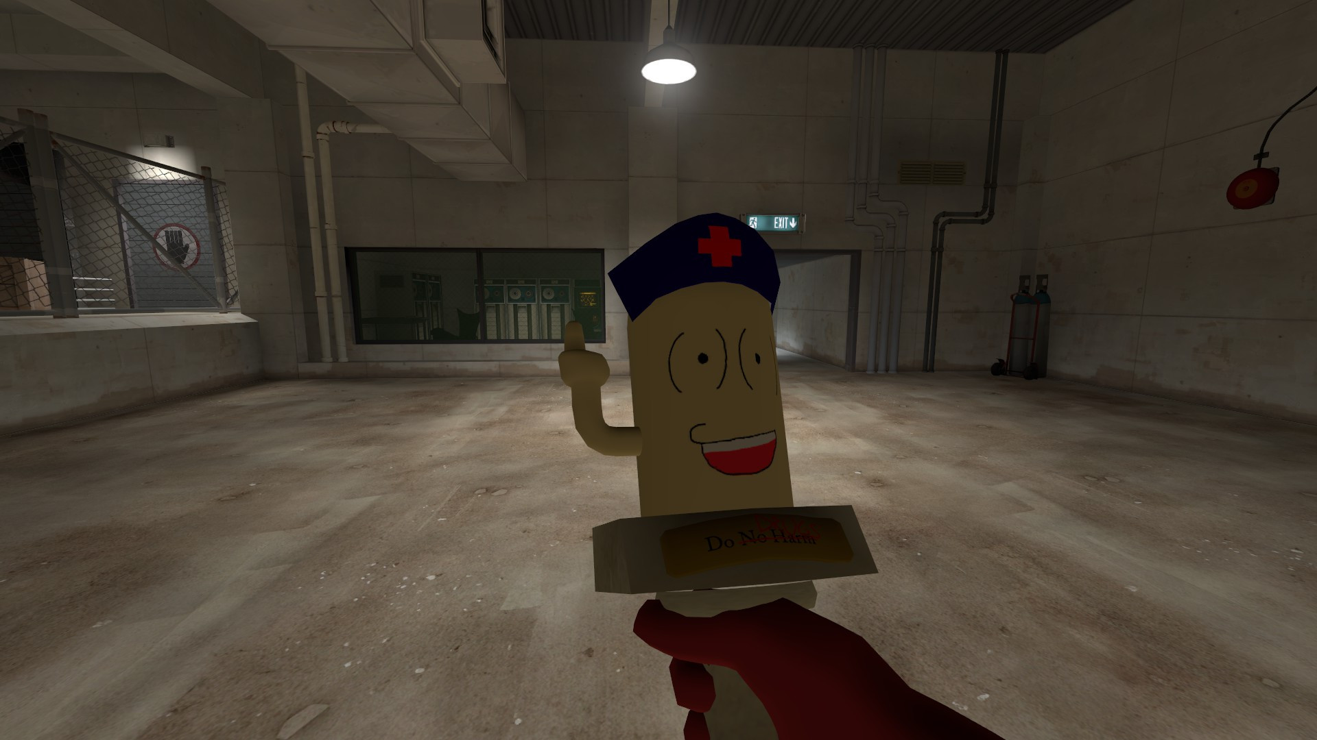 Eirin Yagokoro over Solemn Vow [Team Fortress 2] [Mods]