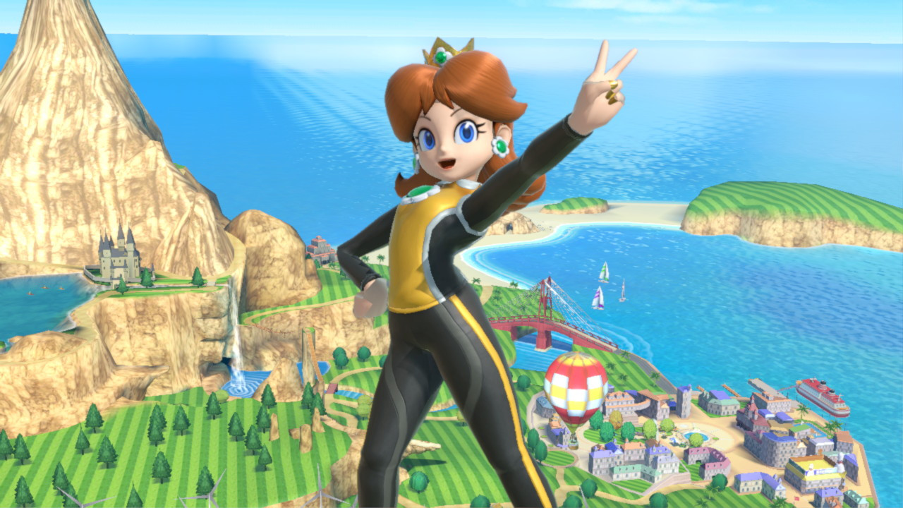 Daisy (Surfer) [Super Smash Bros. Ultimate] [Mods]