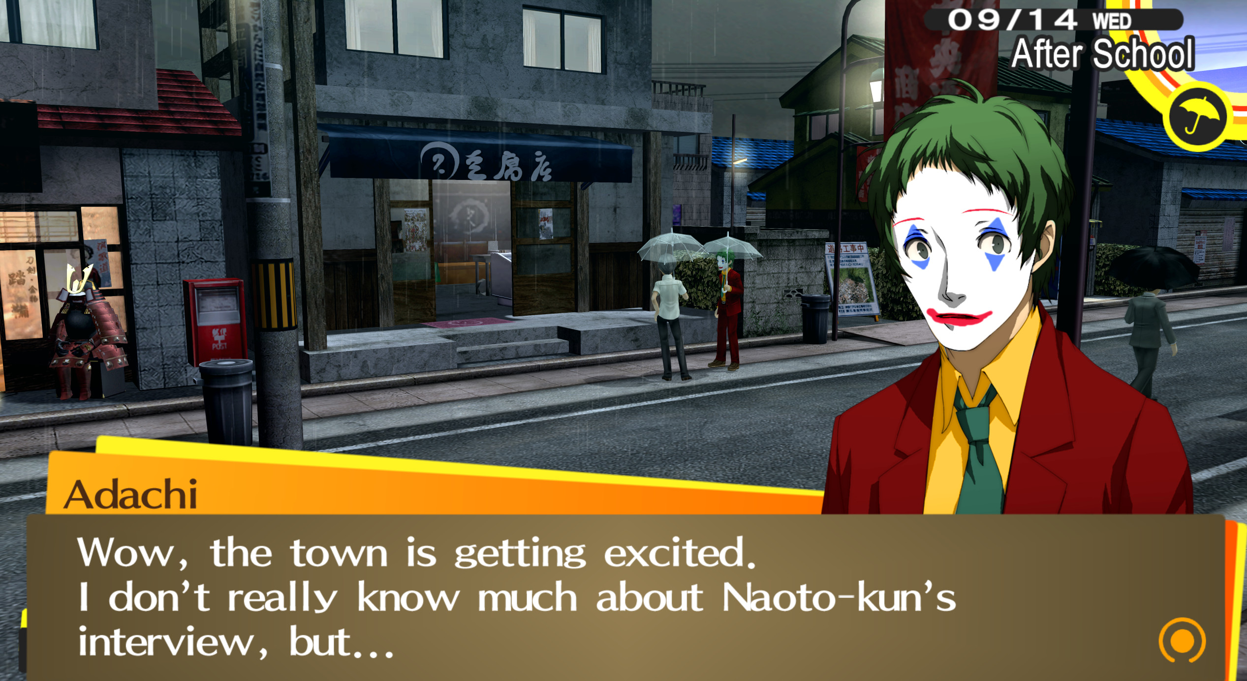 Adachi The Joker [Persona 4 Golden PC (64 Bit)] [Mods]