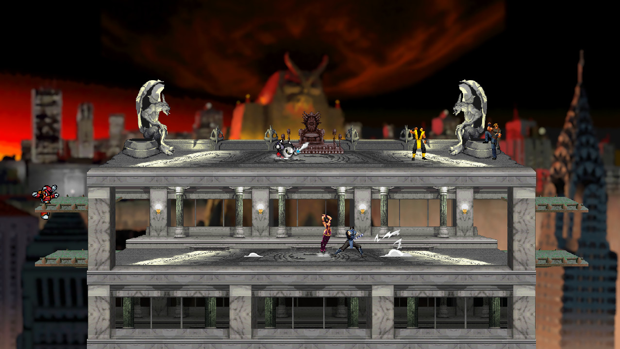 The Bank Rooftop (Mortal Kombat 3) [Super Smash Bros. Crusade] [Mods]