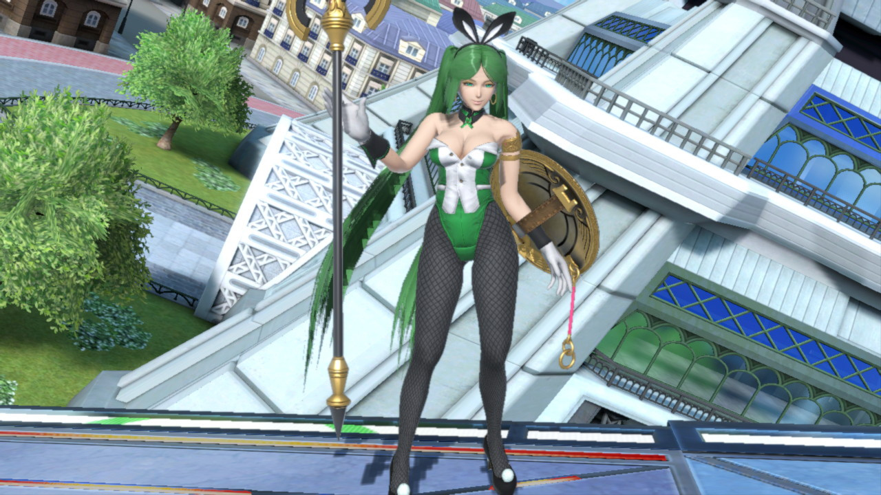 Palutena Playboy Bunny Super Smash Bros Ultimate Mods