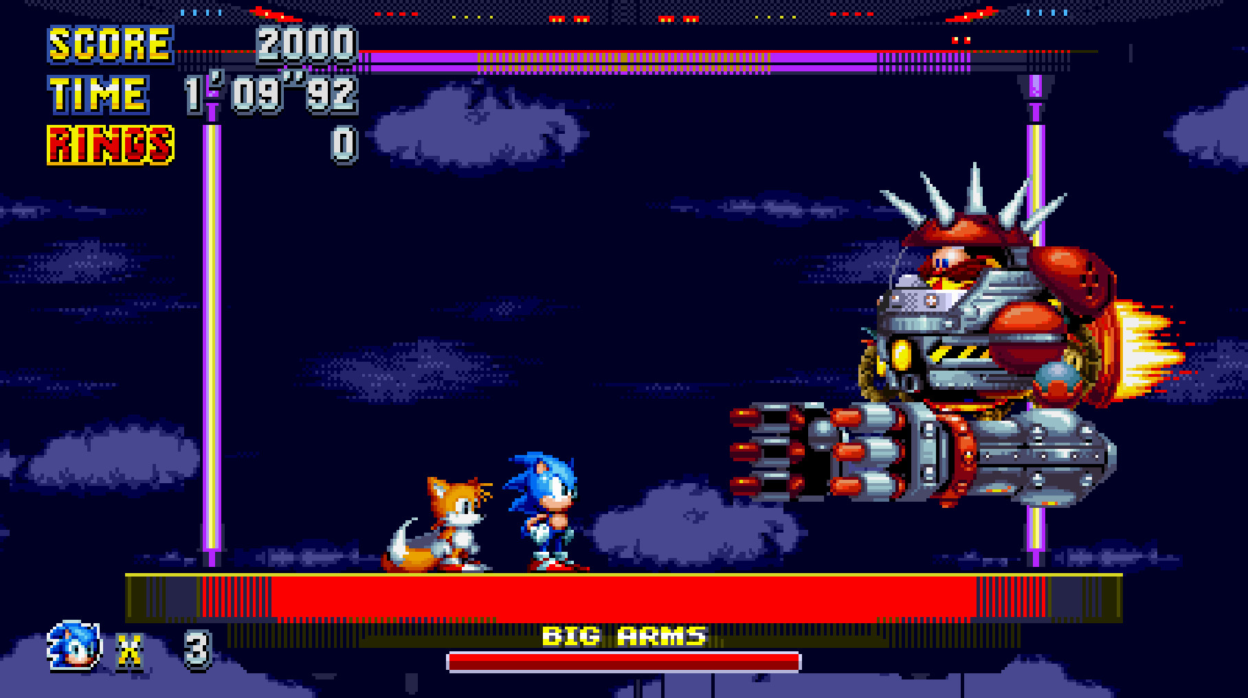 Final Boss Music for Big Arms Knuckles [Sonic 3 A.I.R.] [Mods]