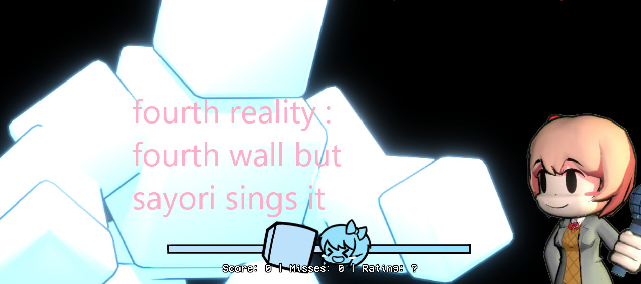 fourth reality: fourth wall but sayori vs scott