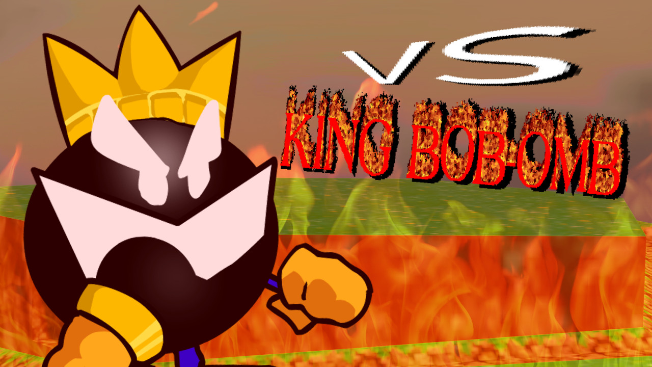 Vs King Bob Omb Gamebanana Retro Jam Friday Night Funkin Mods