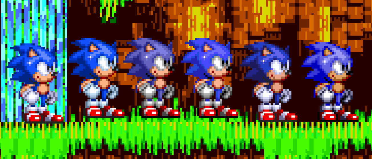 Sonic 3 with Restyled Sprites 