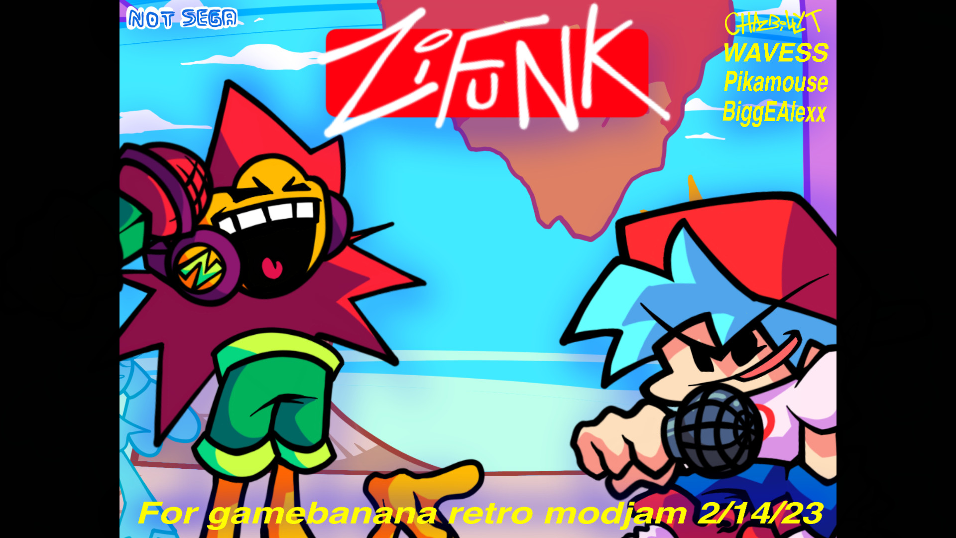 ZiFunk Gamebanana Retro Modjam [Friday Night Funkin'] [Mods]