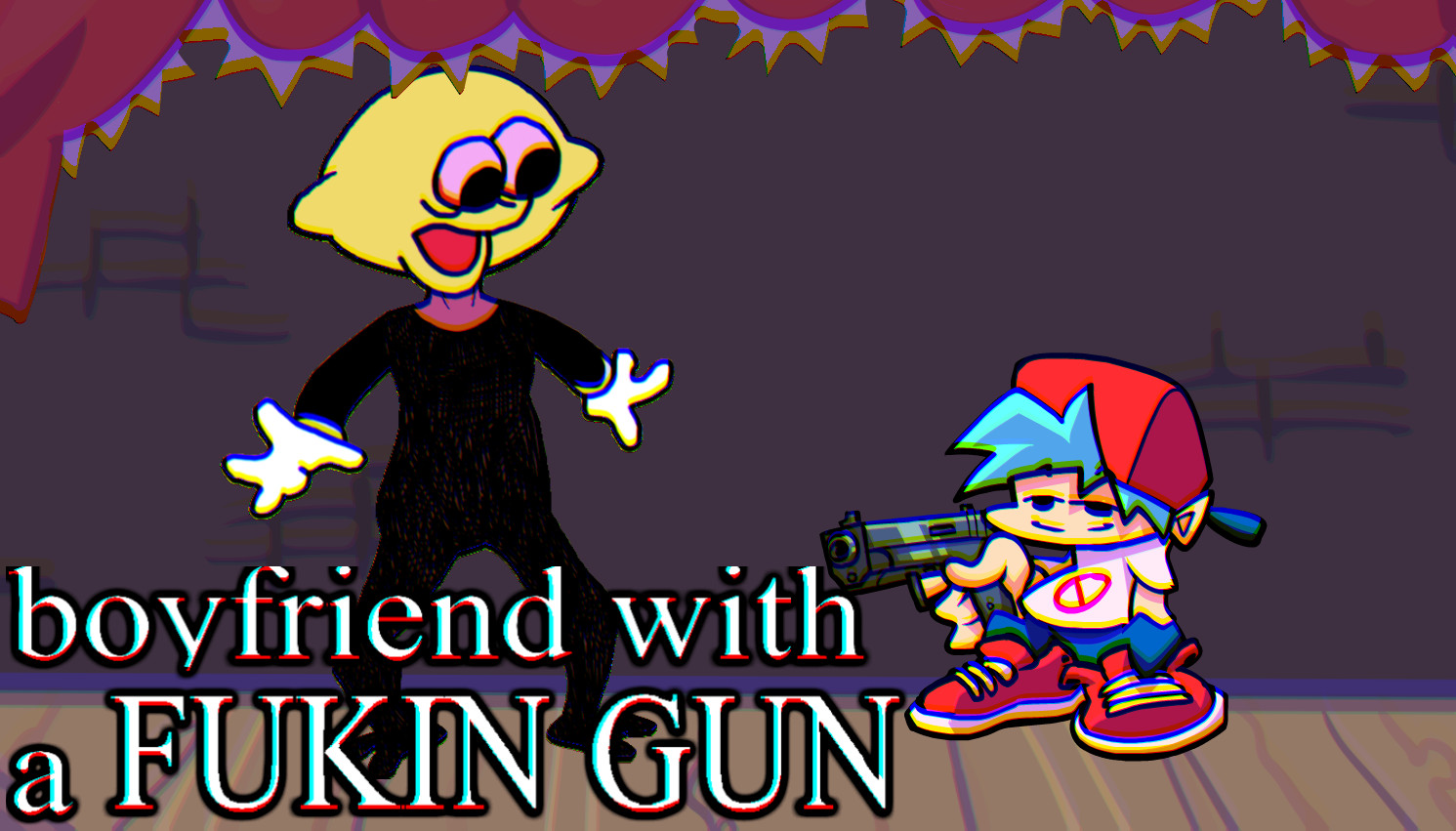 boyfriend with a gun