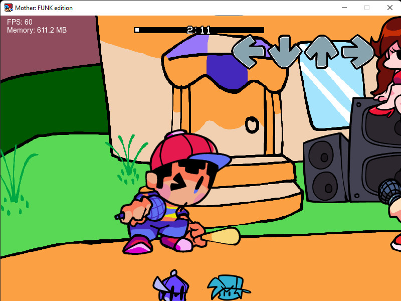 Just a little animation test for a FnF mod I'm working on : r/earthbound