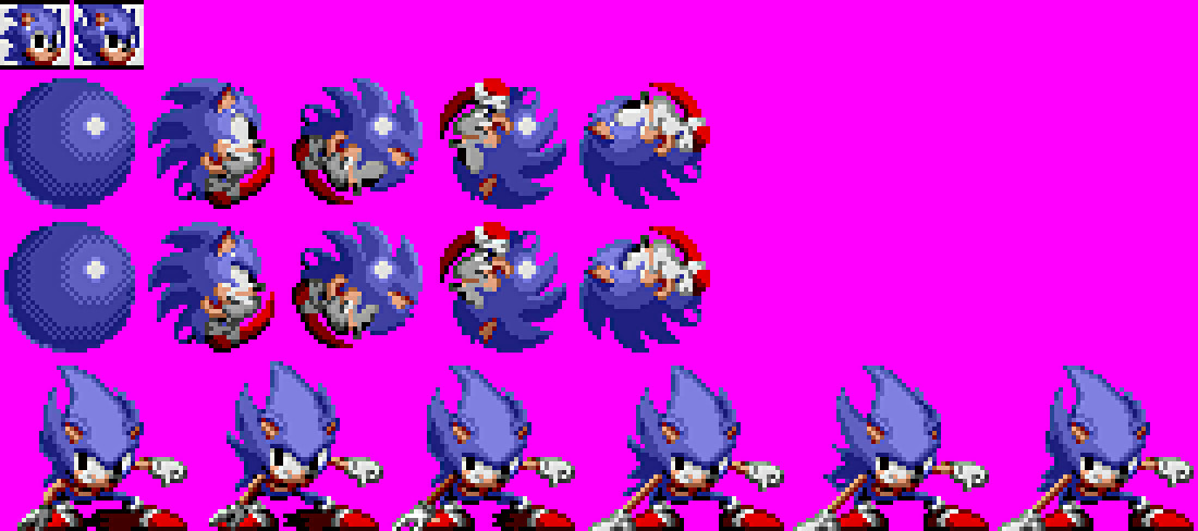 An Amazing Sonic Sprites in Sonic 1 ~ 4L1N's Sonic ~ Sonic Forever mods ~  Gameplay 