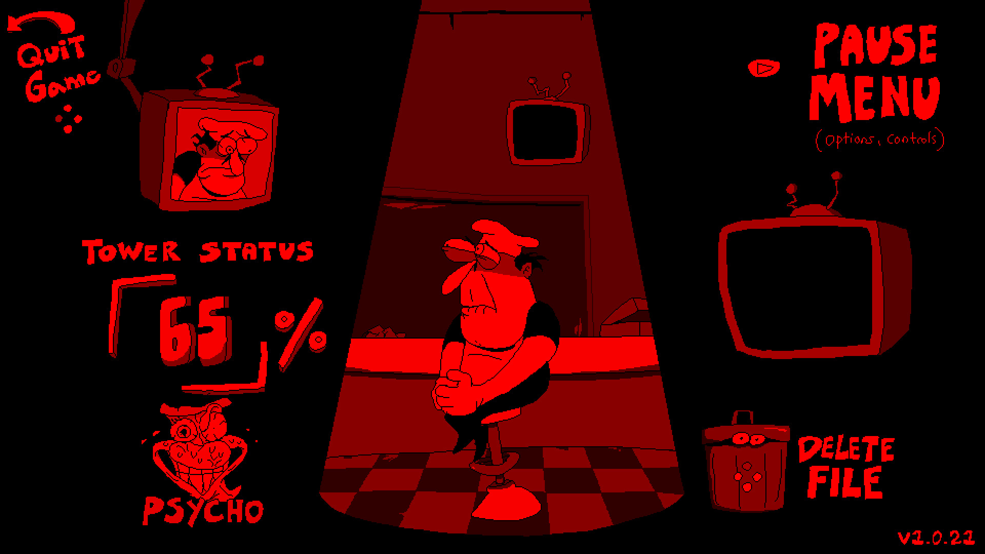 Virtual Boy Pizza Tower (RESHADE) [Pizza Tower] [Mods]