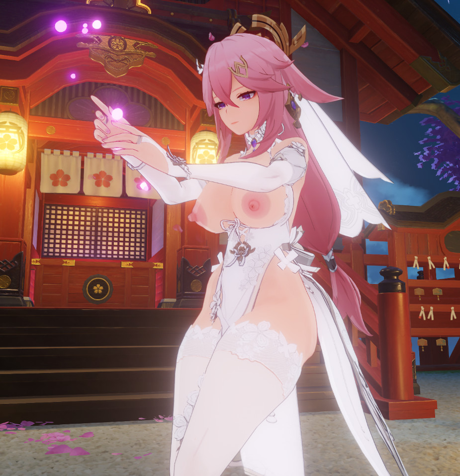 Bride Miko - Extra Thicc with Vision Insertion