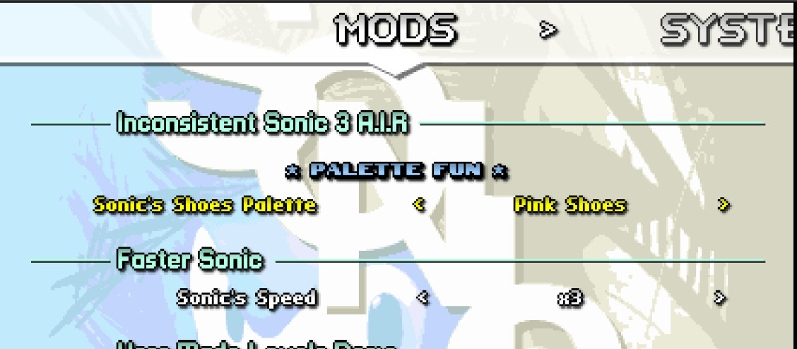 Inconsistent Sonic 3 A.I.R Mod for Sonic 3 A.I.R. | S3AIR Mods