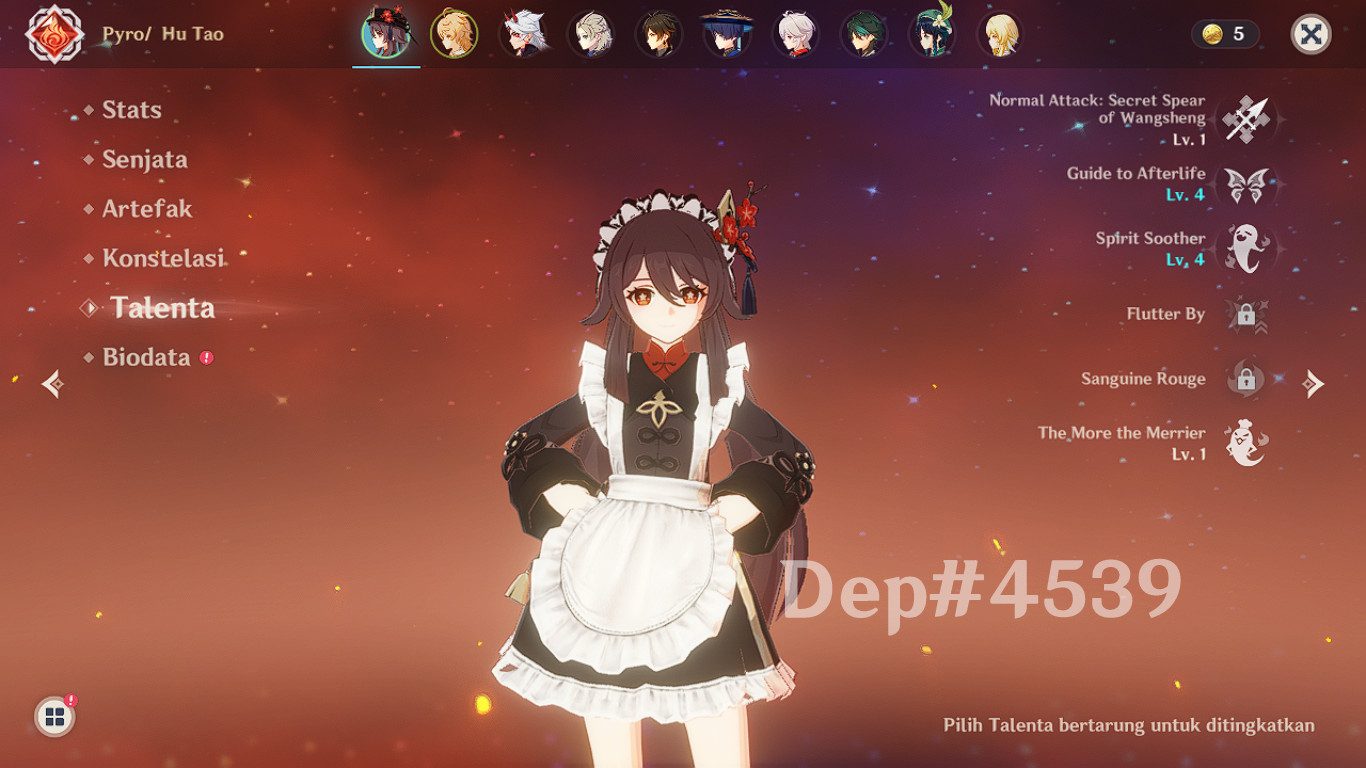 Maid HuTao