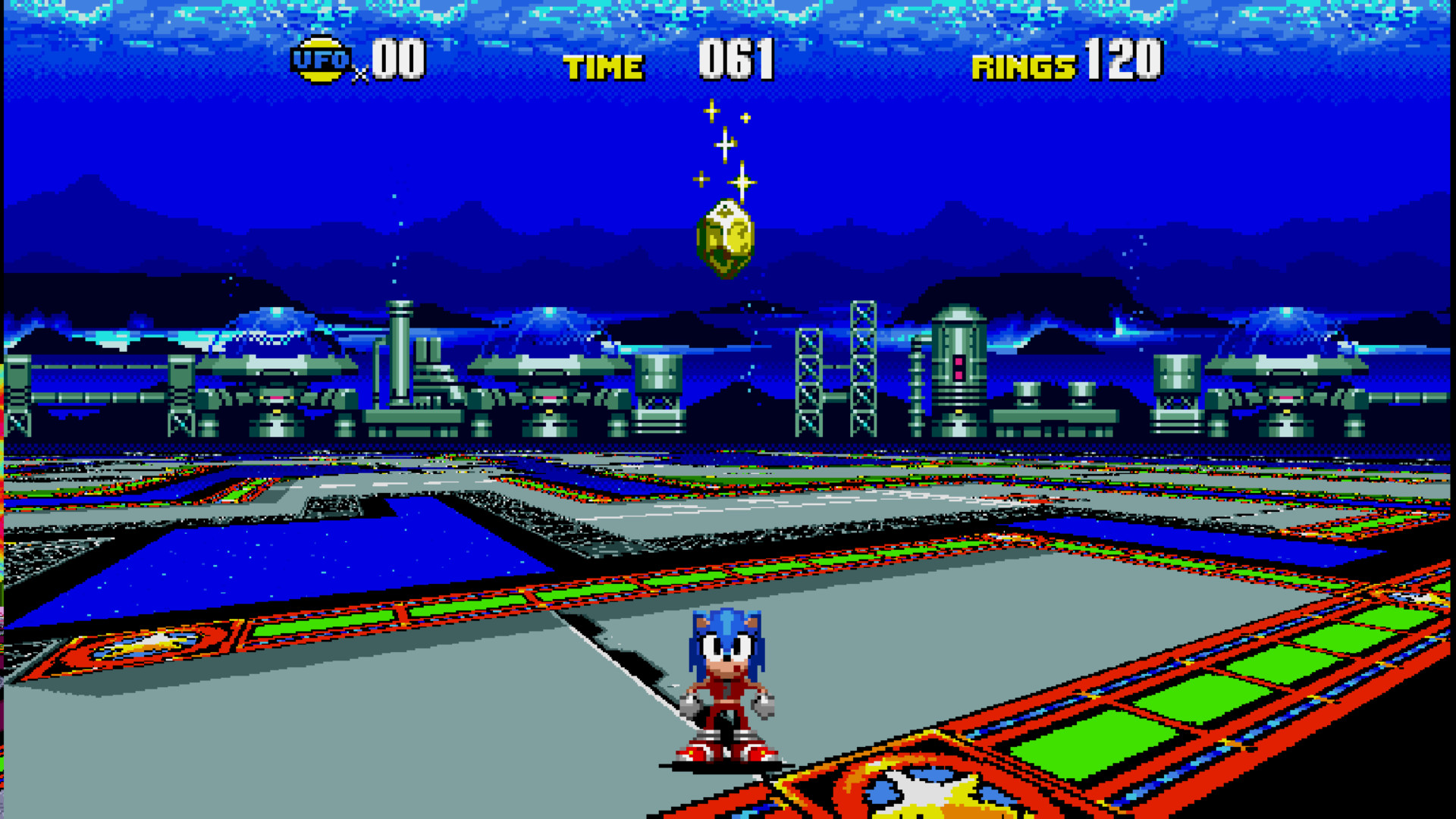 Sprite Animation) Stage Transitions In Sonic CD 