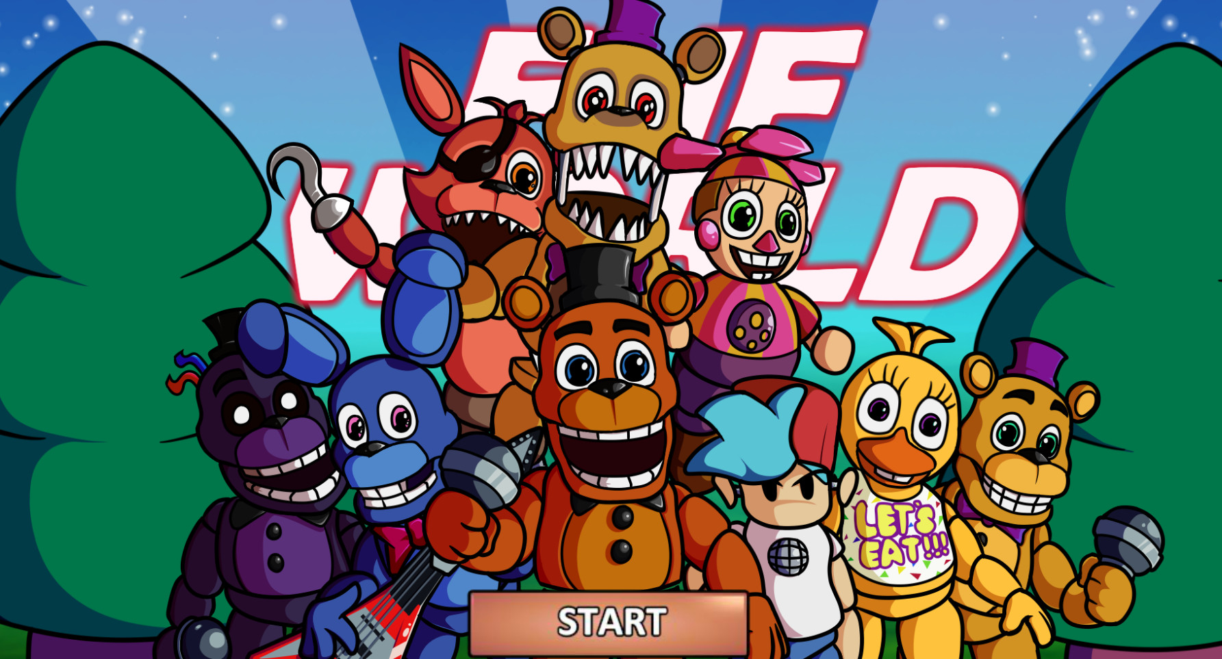 Download FNAF World APK 1.0 for Android 