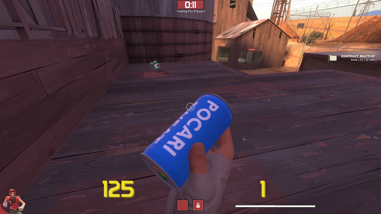 Pocari Sweat over Bonk! Atomic Punch