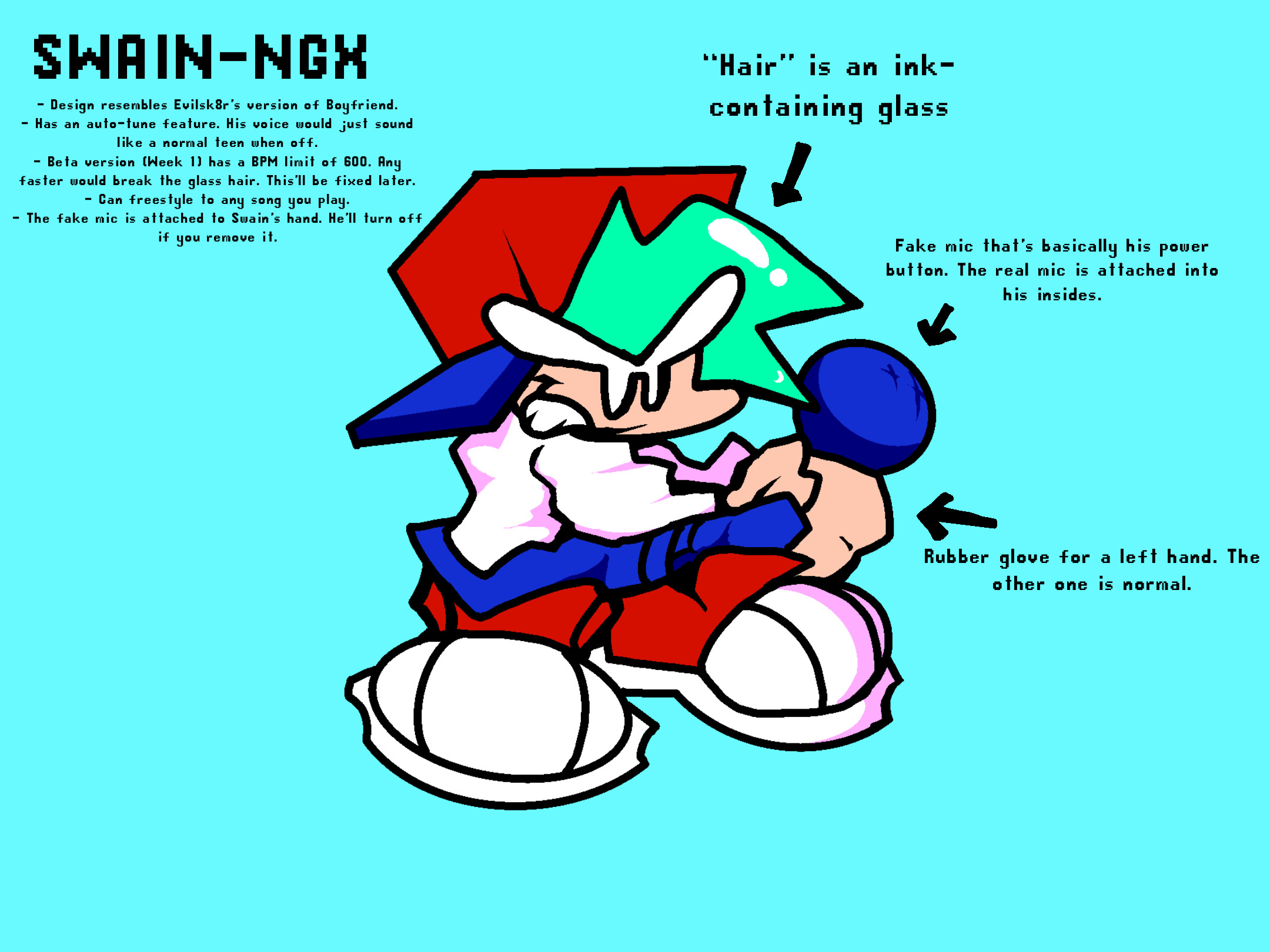 Friday Night Funkin' SwainNGX (WEEK 1 DEMO) [Friday Night Funkin'] [Mods]