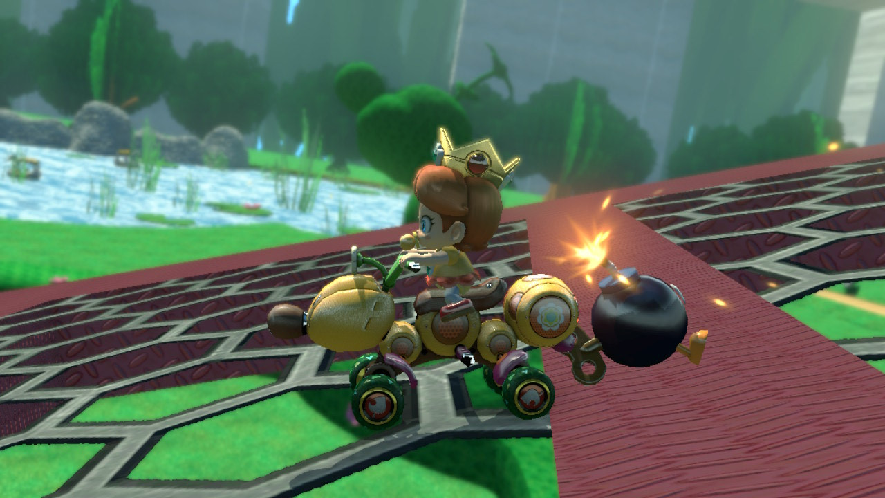 Wiggler's Garden [Mario Kart 8 Deluxe] [Mods]