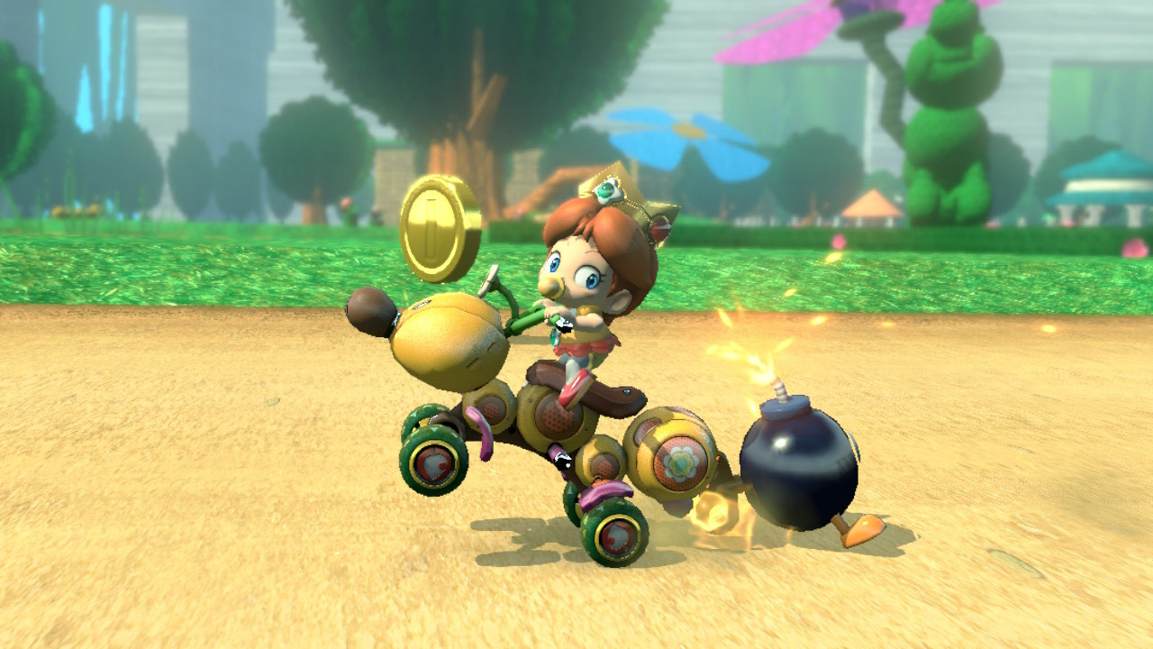 Wiggler's Garden [Mario Kart 8 Deluxe] [Mods]