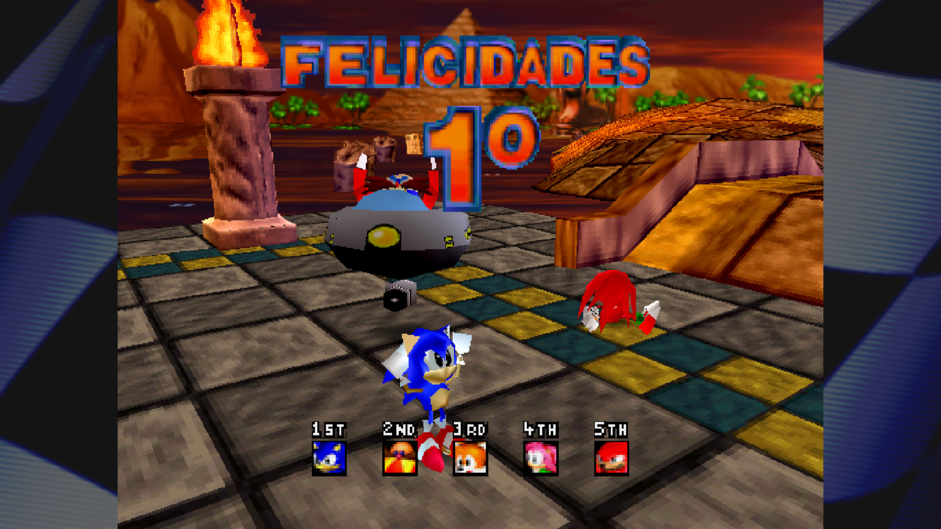 hig poly sonic 100% works Mod for Sonic R | SR Mods