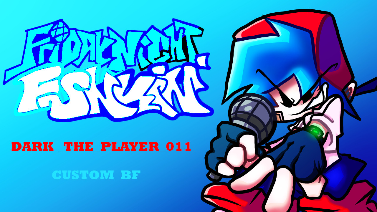 Dark the player 011 custom bf skin mod for friday night funkin fnf