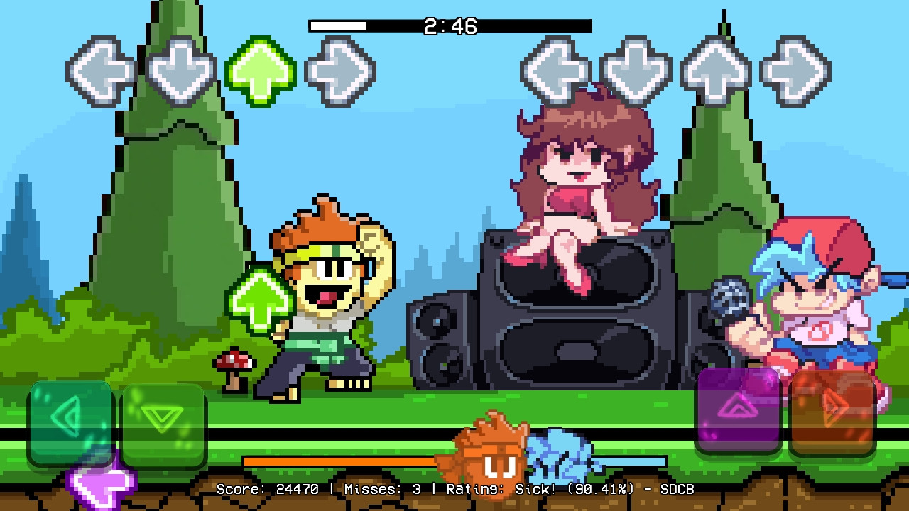 [FNF]  Vs dan demo 0.5 [ES]