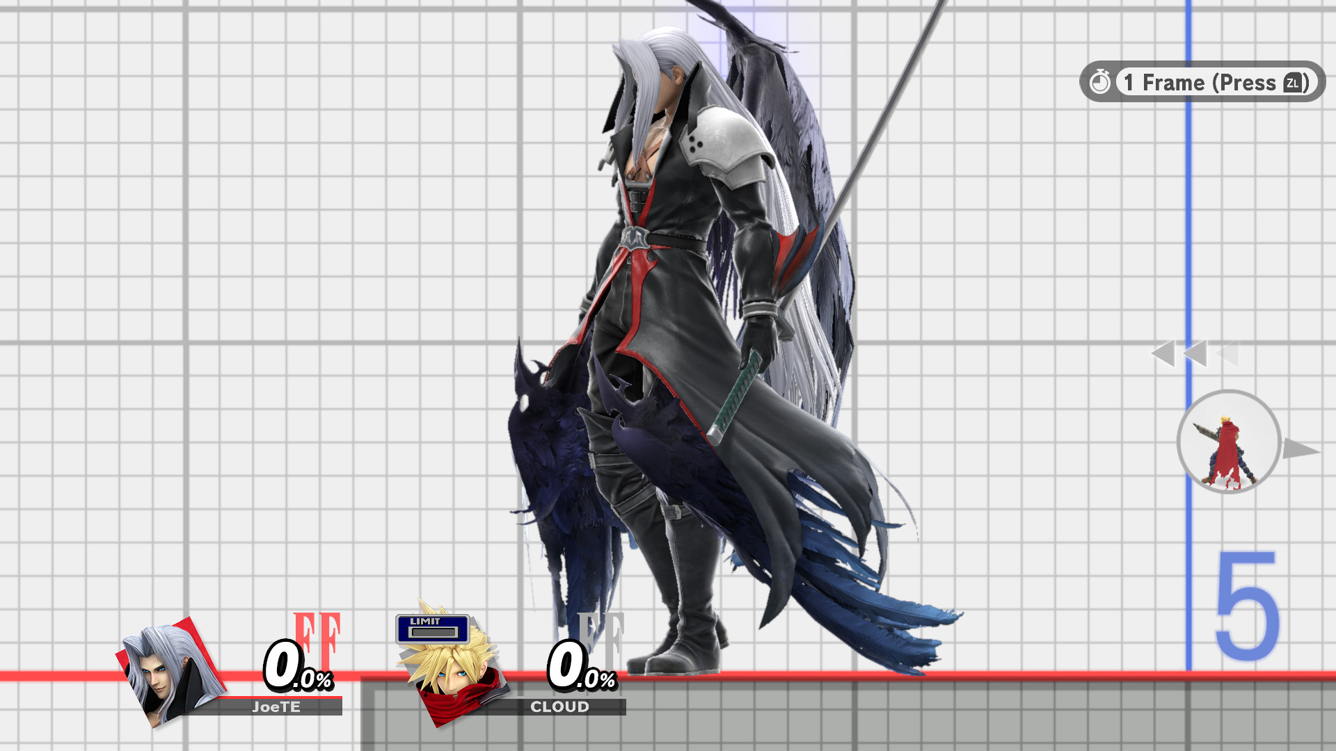 Sephiroth (K-Poper) [Super Smash Bros. Ultimate] [Mods]