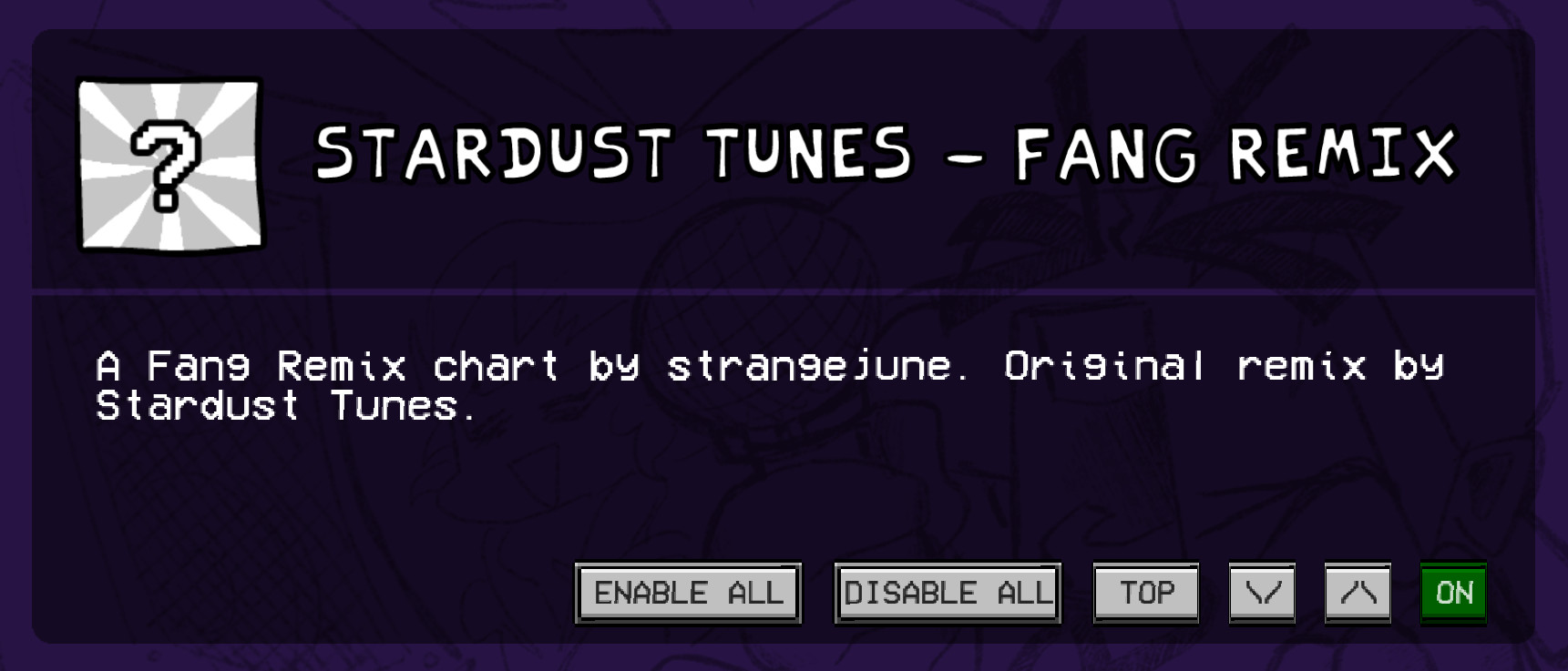 Stardust Tunes - Fang Remix (Chart)