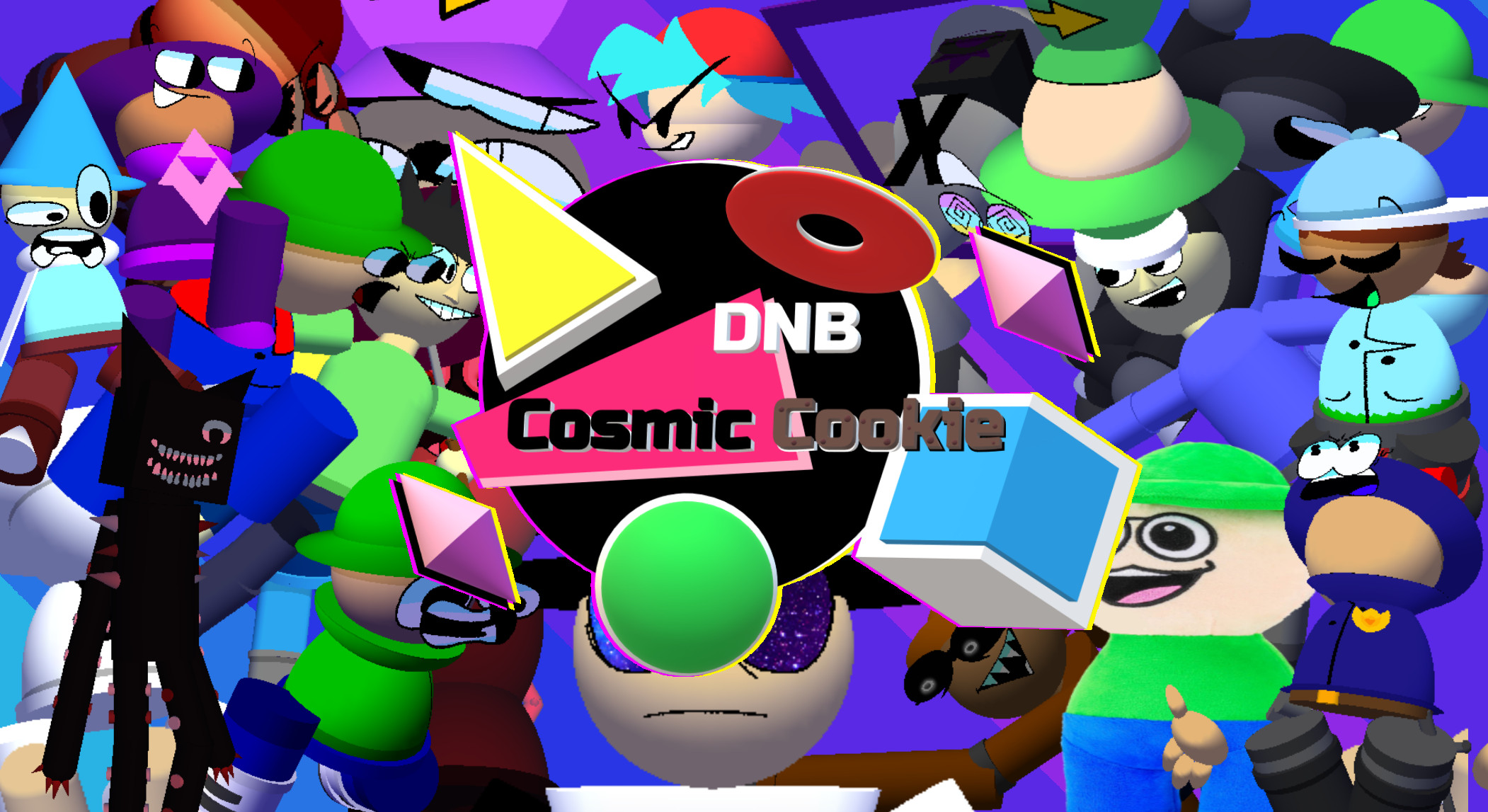 Dave And Bambi: Cosmic Cookie Edition (v1.2) [Friday Night Funkin'] [Mods]