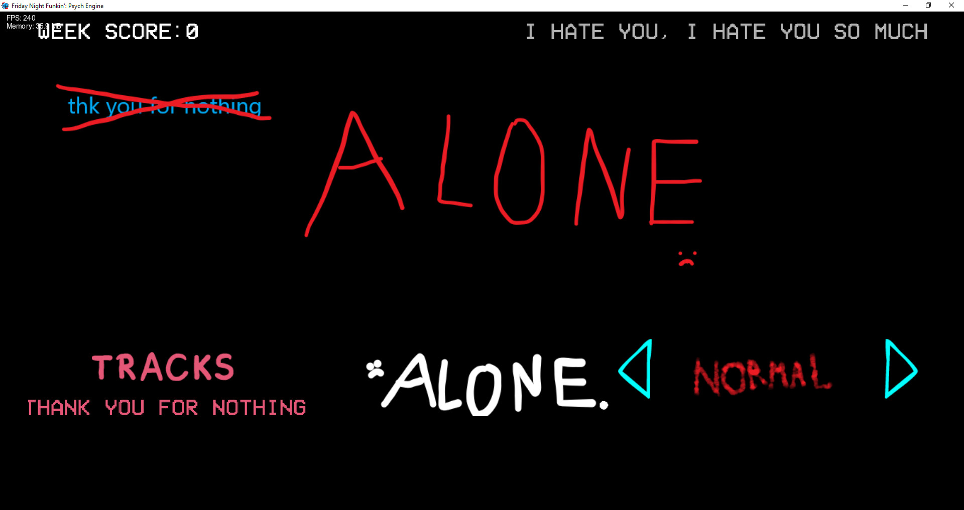 FNF Alone