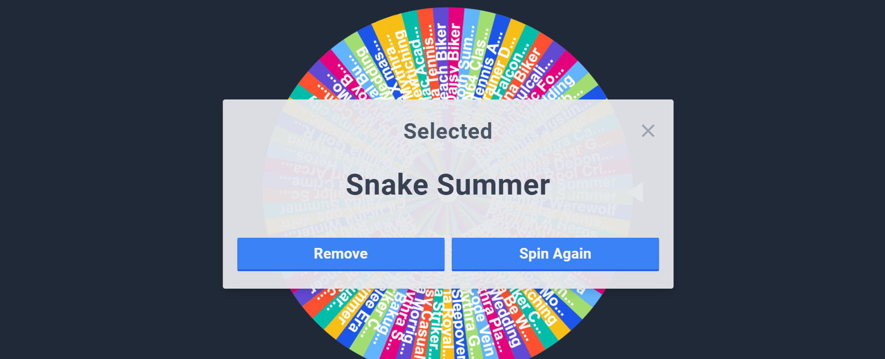 Hanxulz Ultimate Mods on X: Week #3 Winner is: Snake (Summer