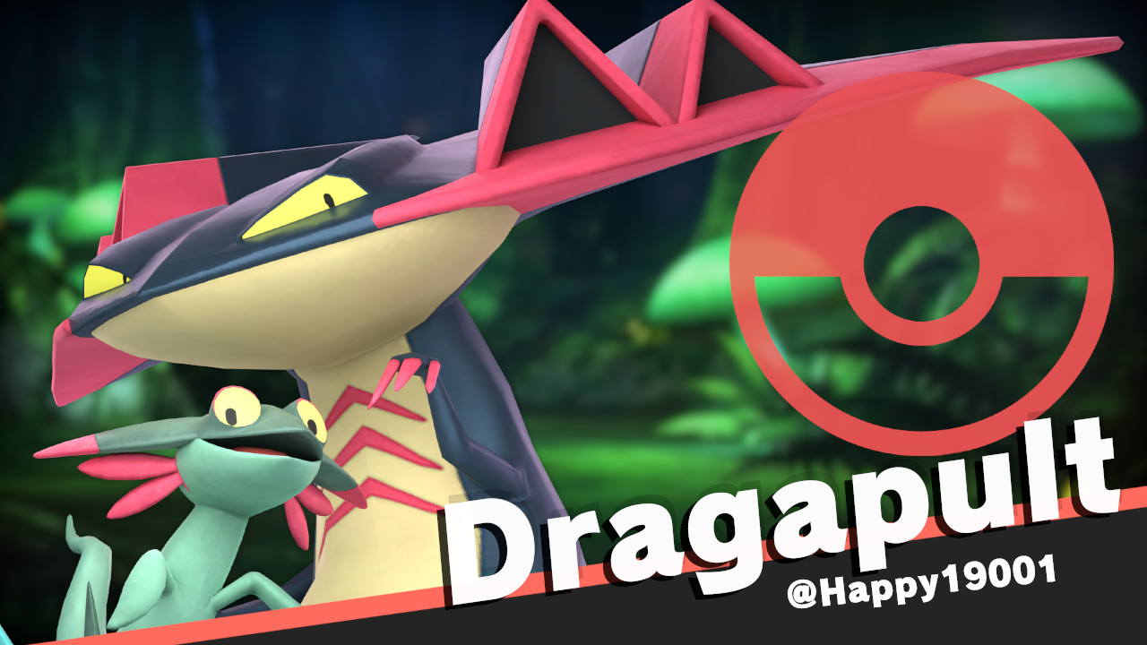 Dragapult & Dreepy [Super Smash Bros. Ultimate] [Mods]