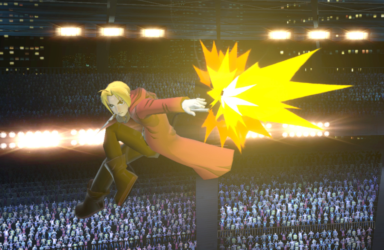 Edward Elric over Joker Mod for Super Smash Bros. Ultimate | SSBU Mods