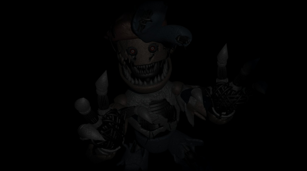FNF Monochrome But Nightmare Boyfriend Sings It