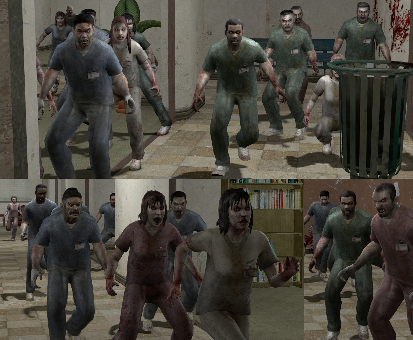 left 4 dead 1 infected Slendytubbies 1 + 2 comons ver.1 (Mod) for