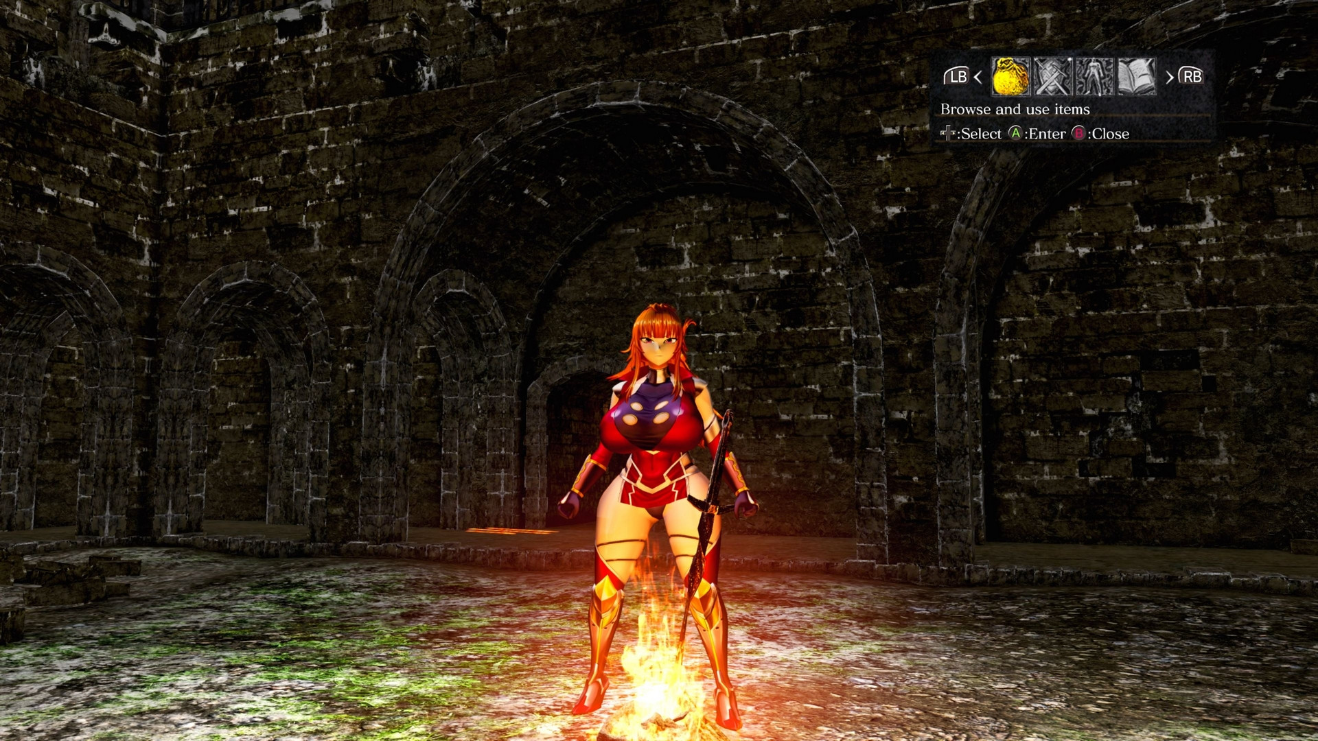 Dark Souls Remastered Action Taimanin Maika Mod [Dark Souls Remastered