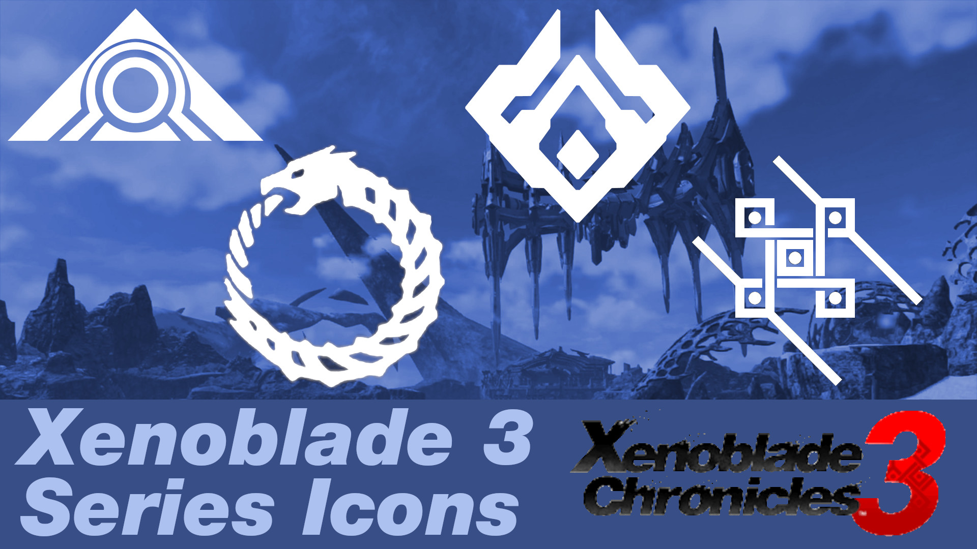 Xenoblade Chronicles 3 Series Icon Pack [Super Smash Bros. Ultimate] [Mods]